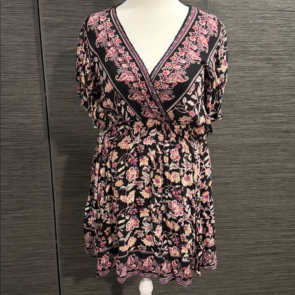 Angie Floral Mini Dress